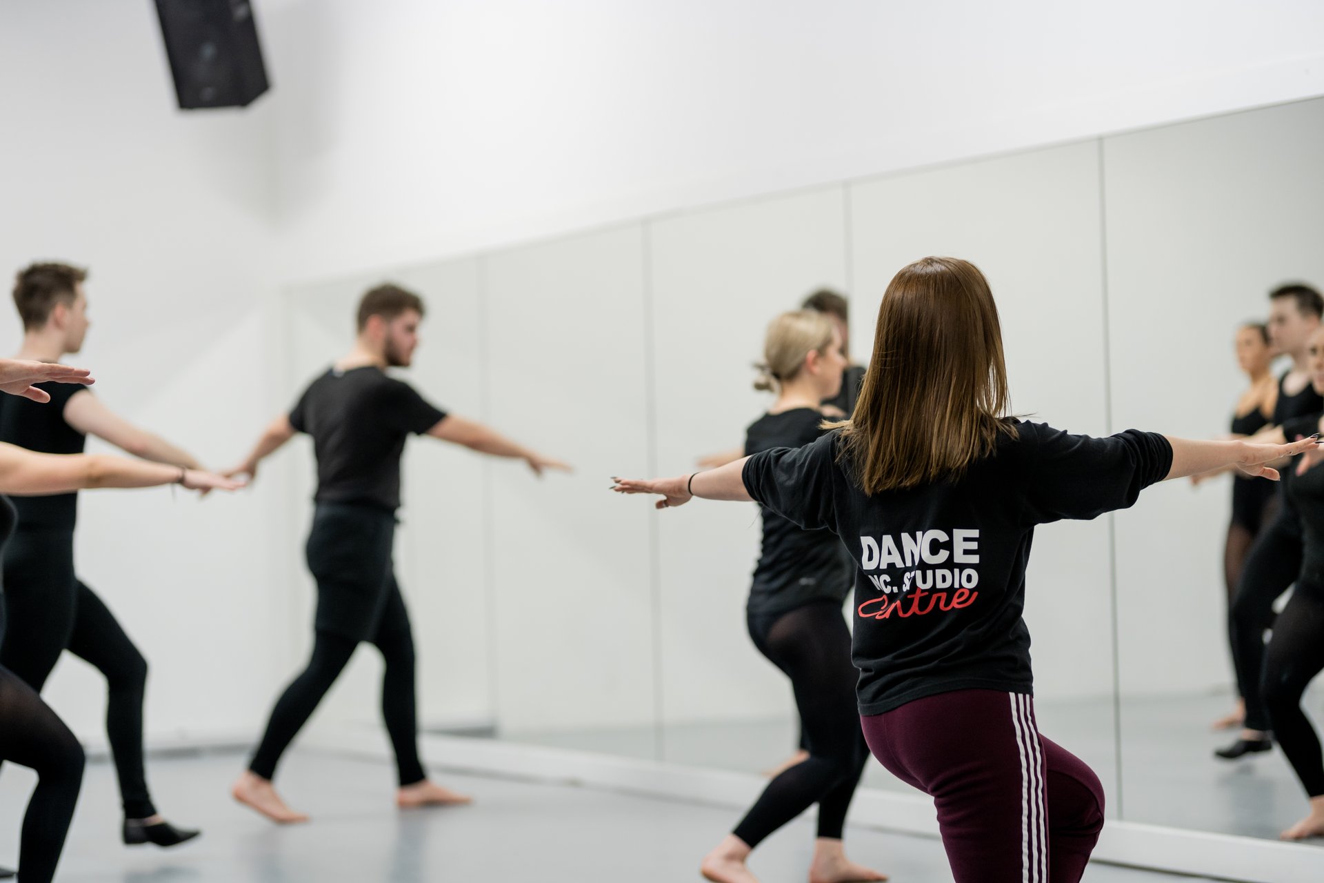 Dance Inc Studio Centre Dancers in Studio